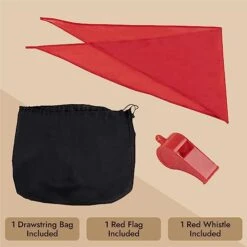 BLUE PANDA 50 Foot Tug Of War Rope With Flag For Outdoor Games, Field Day, Summer Camp, Family Reunion, Team Building Activities (Brown) -BEYBLADE Sale Store 41zBiNtx2oL