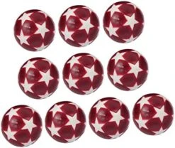 Toddmomy 20 Pcs Replacements Official Adorable Replacement Foosball Stars Resin Mm Footballs Plastic Balls Soccer Shown Christmas Mini Machine As Lovely Foosballs Accessories Toy Classic -BEYBLADE Sale Store 41zDNrPq5VL. AC