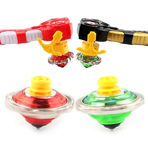 Metal Master Fusion Storm With 4D Launcher Grip Gyro Top Set 4 In 1 4 Metal Master Fusion Storm With 4D Launcher Grip Gyro Top Set 4 In 1 - Image 2