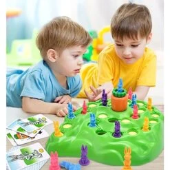IFEBEGU+Rabbit Trap Intelligence Toys-Cross-Country Game Desktop Children's Educational Toys Parent-Child Interactive Game Interesting Children's Birthday Gifts -BEYBLADE Sale Store 5103YBgxC5L