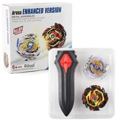 Battling Game Tops Metal Fusion Starter Set | Launcher Included | 2Set - Cho-Z Achilles.00DM/Ace Dragon. St. Ch With 4D Launcher Grip Gyro Top Set -BEYBLADE Sale Store 510TzoDE6pL