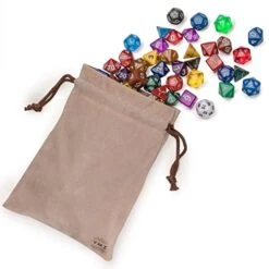 Yellow Mountain Imports Polyhedral Dice - Set Of 126 Multi-Colored Dice For Role Playing Games (RPG), DND, MTG, And Other Dice Games -BEYBLADE Sale Store 510cMwMhE9L