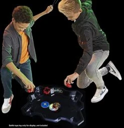 Aimoly Stadium Battle Arena For Beyblade Burst Battling Tops Game (Transparent) -BEYBLADE Sale Store 511qnyAnZ1L