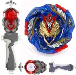 DWIN Bey Battling Toys Starter Burst Booster B-113 Cho-Z Heat / Hell Salamander Battling With B-184 Custom String Bey Launcher LR Left/Right Spin & Launcher Grip Spinning Top Toys (B-113) -BEYBLADE Sale Store 513X8k8 h1L. AC