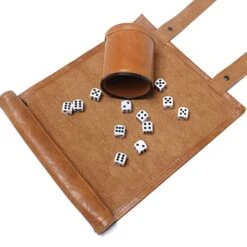 Dice Mat With Storage, 2 In 1 PVC Leather Dice Rolling Tray, Portable DND Dice Game Accessory, Brown 13 Dice Mat With Storage, 2 In 1 PVC Leather Dice Rolling Tray, Portable DND Dice Game Accessory, Brown -BEYBLADE Sale Store 514LaBl4WnL
