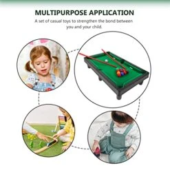 Desktop Mini Billiard 1 Set Mini Pool Table Tabletop Billiard Game Toy For Home Office Desktop Game Desktop Mini Pool Table -BEYBLADE Sale Store 5156YDwOeDL