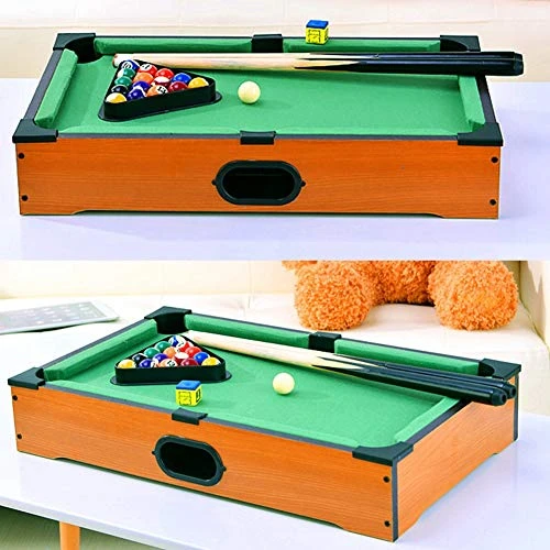 Auliuakz Tabletop Billiard -Tabletop Mini Pool Set Portable Billiard Snooker Table Game Toy Kit With Accessories 6 Auliuakz Tabletop Billiard -Tabletop Mini Pool Set Portable Billiard Snooker Table Game Toy Kit With Accessories - Image 4
