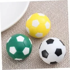 Kisangel 15pcs Soccer Table Game Foosball Balls Mini Replacement Foosballs Desktop Toys Outdoor Accessories Billiards Accessories Tabletop Soccer Ball Plastic Replacement Foosballs Football -BEYBLADE Sale Store 515acuXQTlL