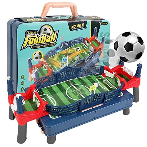 Football Table Interactive Game Soccer Games Table Foosball Table For Boy Adults Kids Family Game Night Fun Mini Foosball Indoor Outdoor Party Games Toys Gifts 4 Football Table Interactive Game Soccer Games Table Foosball Table For Boy Adults Kids Family Game Night Fun Mini Foosball Indoor Outdoor Party Games Toys Gifts - Image 2