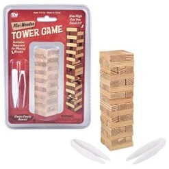 Rhode Island Novelty Mini Tumbling Towers Game 3.75"