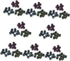 SAFIGLE 15 Sets 30pcs Regular Point Dice Colored Dice Role Playing Dice Black Decor Party Game Dice Mini Dice Teaching Math Dice Party Game Dot Dices Dice Game Playing Props Dice Props Toy -BEYBLADE Sale Store 517FNgOXAgL. AC