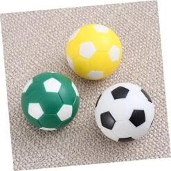 Kisangel 15pcs Soccer Table Game Foosball Balls Mini Replacement Foosballs Desktop Toys Outdoor Accessories Billiards Accessories Tabletop Soccer Ball Plastic Replacement Foosballs Football -BEYBLADE Sale Store 517Uhfd7RmL