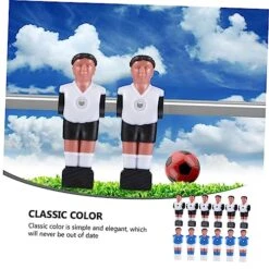 Toddmomy 12pcs Football Machine Doll Mini Dolls Cake Accessories Sports Toys Foosball Table Player Foosball Table Replacement Table Football Man Player Foosball Game Soccer Athlete Model -BEYBLADE Sale Store 517xTPJsoGL