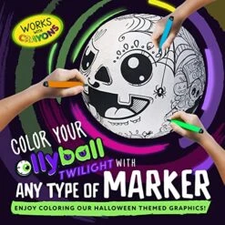 Ollyball Twilight - Glow In The Dark, Color-in Ball For Full-Force Indoor And Outdoor Play! -BEYBLADE Sale Store 51AHgNOmqeL