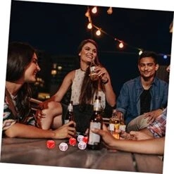 Toyvian 56 Pcs Dice Poker Party Game Toy Kids Dice Stacking Early Educational Toys Stacking Toys Role Playing Dice Kids Gifts Square Dice Creative Dices Toy Novel Dice Props Acrylic Chic -BEYBLADE Sale Store 51APO2zFfdL