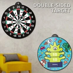Bennol 14 PCS Double-Sided Magnetic Dart Board Toys For Kids Boys, Kids Dart Board Toys Gifts For 3 4 5 6 7 8 9 10 11 12 Year Old Boys Kids, Indoor & Sport Outdoor Party Play Game Toys Birthday Gifts -BEYBLADE Sale Store 51Aeo8vUgGL