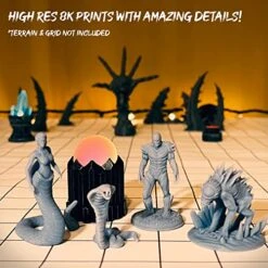 Underdusk Large Scale DND Miniatures For Tabletop Games | Highly Detailed D&D Minis | Paintable RPG Monster Bosses (12 Pack) 12 Underdusk Large Scale DND Miniatures For Tabletop Games | Highly Detailed D&D Minis | Paintable RPG Monster Bosses (12 Pack) -BEYBLADE Sale Store 51AkCwK8YzL