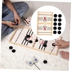 Ibasenice 2 Sets Catapult Chess Wooden Chess Board Air Hockey Football Toys Winner Fun Toys Catapult Game Plaything Educational Plaything Board Game Child Desktop Air Hockey Puck 14 Ibasenice 2 Sets Catapult Chess Wooden Chess Board Air Hockey Football Toys Winner Fun Toys Catapult Game Plaything Educational Plaything Board Game Child Desktop Air Hockey Puck -BEYBLADE Sale Store 51AtGfZfg9L