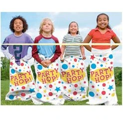 Amscan Potato Sacks - Pack Of 6, Multicolor - 41'