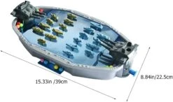 Trisquirrel Desktop Naval Battle Shooting Game, Tabletop Battleships Marbles Game For 2 Players, Warships Toy For Age 6+, Fun For Family & Office -BEYBLADE Sale Store 51BwEElX7aL