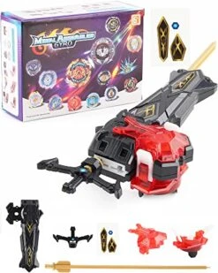 Desamvap Bey Battling Tops Burst Power Custom Sword Launcher, Bey Launcher LR Left Right Spin DB Layer System B-200 Xiphoid Xcalibur Compatible With All Bey Burst Series (Black) 15 Desamvap Bey Battling Tops Burst Power Custom Sword Launcher, Bey Launcher LR Left Right Spin DB Layer System B-200 Xiphoid Xcalibur Compatible With All Bey Burst Series (Black) -BEYBLADE Sale Store 51DGOTufQDL