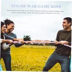 BESPORTBLE Tug Of War Rope Sports Toys Kids Sports Toys Chew Toys For Kids Dog Chew Toy Jute Cord Crafts Toys For Kids Boys Wear-resistant Rope Strong Rope Of Sports Tug Of War Game Rope Pink -BEYBLADE Sale Store 51DW2veHAgL