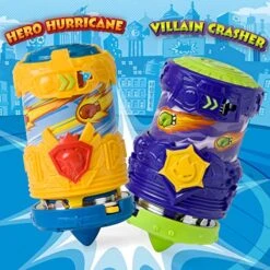 SUPERTHINGS Battle Arena – Contains 1 Arena, 2 Exclusive Battle Spinners & 2 Exclusive SuperThings -BEYBLADE Sale Store 51DpgtZDWWL