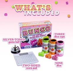 Continuum Games Box Of Bunco And Lumps Family Fun Dice Games -BEYBLADE Sale Store 51E3Dp5IOiL