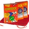 Deluxe Games And Puzzles QWIXX Dice Game, 2 Replacement Scoresheet Packs, RED Velvet Drawstring Pouch, Bundled Items -BEYBLADE Sale Store 51E8vr4F02L