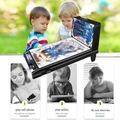 Olivy Electronic Pinball Game For Kids And Family, Portable Pinball Machine With Light Music And LED Scoreboard, Mini Table Arcade Game Toy, Parent-Child Family Activities -BEYBLADE Sale Store 51Eh5KVgiGL