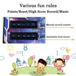 Olivy Electronic Pinball Game For Kids And Family, Portable Pinball Machine With Light Music And LED Scoreboard, Mini Table Arcade Game Toy, Parent-Child Family Activities -BEYBLADE Sale Store 51EjTjxEUzL