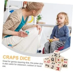 SAFIGLE Alphabet Toys 45 Pcs Poker Dice Liars Dice Game Dice Props Party Supplies Birthday Party Games Portable Chipset Acrylic Interesting Dice Set Liars Poker -BEYBLADE Sale Store 51EsVUO1wYL