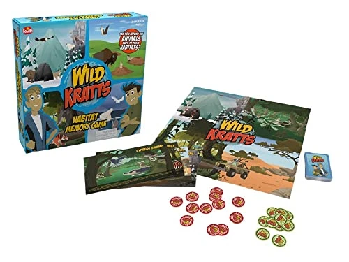Goliath Wild Kratts Habitat Memory Game - Classic Memory Gameplay With Creative Storytelling - Learn Animal Facts While You Play, Ages 5 And Up, 2-4 Players 3 Goliath Wild Kratts Habitat Memory Game - Classic Memory Gameplay With Creative Storytelling - Learn Animal Facts While You Play, Ages 5 And Up, 2-4 Players