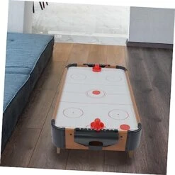 Kisangel 1pc Ice Hockey Table Hockey Toys Mini Toy Toys For Kids Boys Creative Ice Hockey Toy Board Game Toy Party Tabletop Toy Air Puck Plastic Child White Wooden Toys -BEYBLADE Sale Store 51FX1YUKY2L