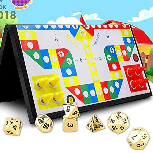 ZJchao Multi Sided Dice, Metal Dice, Portable For Casino Theme Activity(Imitation Gold) 4 ZJchao Multi Sided Dice, Metal Dice, Portable For Casino Theme Activity(Imitation Gold) - Image 2