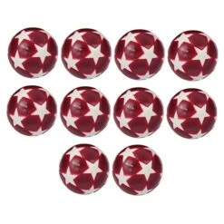 Kisangel 20 Pcs Interesting Durable Soccer Toy Accessories Accessory Tables Toys Foosball Desktop Balls As Classic Printed Resin Official Adorable Supply Footballs Game Shown Machine Inch