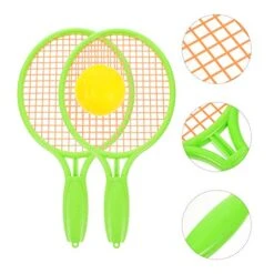 Alasum 2 Sets Sports Badminton Junior Plaything Kid Rackets Fun Ball Play Toddlers Toy Girls Outdoor Garden Beach Kids Plastic Racquet And Toddler Child For Children Boys Tennis Indoor -BEYBLADE Sale Store 51ItKEmCgDL