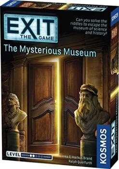 Thames & Kosmos Exit: The Mysterious Museum | Exit: The Game - A Kosmos Game | Family-Friendly, Card-Based At-Home Escape Room Experience For 1 To 4 Players, Ages 10+ -BEYBLADE Sale Store 51Jc62 8k9L. AC