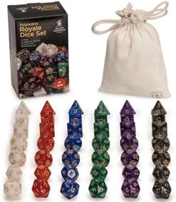 Yellow Mountain Imports Polyhedral Dice - Set Of 126 Multi-Colored Dice For Role Playing Games (RPG), DND, MTG, And Other Dice Games -BEYBLADE Sale Store 51JfVIGsxL. AC