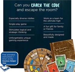 Thames & Kosmos Exit: The Mysterious Museum | Exit: The Game - A Kosmos Game | Family-Friendly, Card-Based At-Home Escape Room Experience For 1 To 4 Players, Ages 10+ -BEYBLADE Sale Store 51Jovq4rNnL