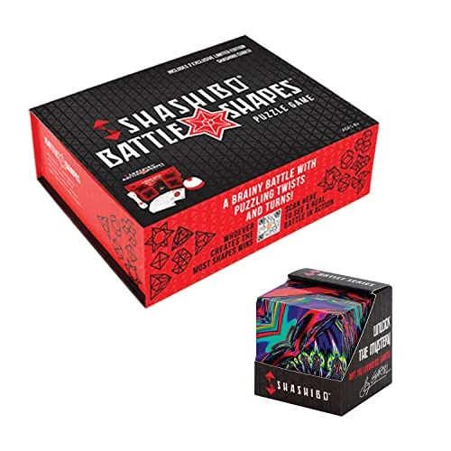 SHASHIBO Bundle - Shashibo Battle Shapes Magnetizing Puzzle Game And Chaos 3 SHASHIBO Bundle - Shashibo Battle Shapes Magnetizing Puzzle Game And Chaos