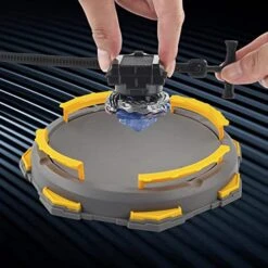 WNSULL Bey Stadium Metal Fusion Set-Battle Game With 1Stadium, 6 Battling Top Toys And 2 Launchers-Toy Gift For Boys Kids Ages 6 7 8 9 10 11 12 Years Old -BEYBLADE Sale Store 51Jz6FmWT6L
