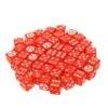 50pcs Nuclear Flag Dice Red Dice Role Playing Dice Desk Top Fan 6 Sided Game Dice Math Dice Game Teaching Dice Dots Dice Entertainment Dices Dice Toy Red Gift Acrylic Desktop -BEYBLADE Sale Store 51KWE6dywOL