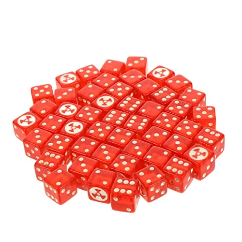 50pcs Nuclear Flag Dice Red Dice Role Playing Dice Desk Top Fan 6 Sided Game Dice Math Dice Game Teaching Dice Dots Dice Entertainment Dices Dice Toy Red Gift Acrylic Desktop 3 50pcs Nuclear Flag Dice Red Dice Role Playing Dice Desk Top Fan 6 Sided Game Dice Math Dice Game Teaching Dice Dots Dice Entertainment Dices Dice Toy Red Gift Acrylic Desktop