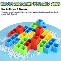 T'PUPU Tetra Tower Balancing Stacking Toys,Board Games For Kids & Adults,Tetris Balance Game Building Blocks,Perfect For Family Games, Parties, Travel -BEYBLADE Sale Store 51L1RU5dWmL