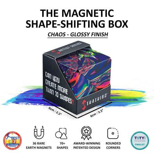 SHASHIBO Bundle - Shashibo Battle Shapes Magnetizing Puzzle Game And Chaos 5 SHASHIBO Bundle - Shashibo Battle Shapes Magnetizing Puzzle Game And Chaos - Image 3
