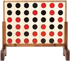 Play Platoon Giant Wooden 4 In A Row Game - Drop Four Connect Board Game Outdoor Game With Coins, Case And Rules -BEYBLADE Sale Store 51MsBI6BB0L. AC