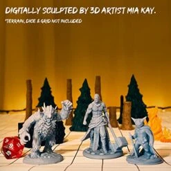 Underdusk Large Scale DND Miniatures For Tabletop Games | Highly Detailed D&D Minis | Paintable RPG Monster Bosses (12 Pack) 13 Underdusk Large Scale DND Miniatures For Tabletop Games | Highly Detailed D&D Minis | Paintable RPG Monster Bosses (12 Pack) -BEYBLADE Sale Store 51NFsNb3AnL