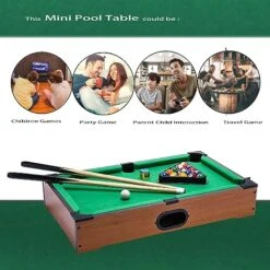 Hora De Lima Mini Pool Table For Kids Small Billiards Game Table Top Pool Table Toy For Cat Gift For Kids Cat Pool Table Toy -BEYBLADE Sale Store 51NyRCMa06L