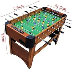 WYKDL Soccer Foosball Table Heavy Duty For Pub Game Tournament For Adults, Adult Football Table Indoor Football Game Children's Toys Table Football Table Bar/Game Room/Family Double Game 13 WYKDL Soccer Foosball Table Heavy Duty For Pub Game Tournament For Adults, Adult Football Table Indoor Football Game Children's Toys Table Football Table Bar/Game Room/Family Double Game -BEYBLADE Sale Store 51OJZZd4uvL